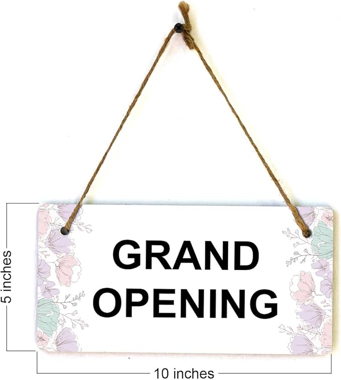Signs ByLITA Spring Pastel Florals Personalized Hanging Wall or Door Sign | - Image 7