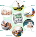 Elegant Digital Kitchen Timer Stainless Steel - Image 7