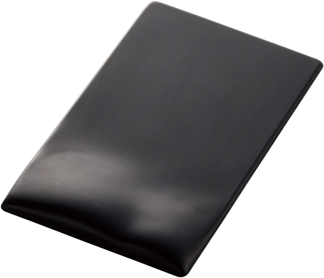 Elecom MP-115BK Mouse Pad Wrist Rest FITTIO Gel Material Low Black