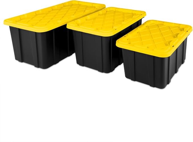 Sterilite 24-Pack Industrial Tote, Plastic Storage Container Bins - Image 8
