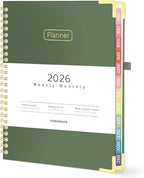 Forvencer 2026 Planner, Hardcover Calendar Planner Weekly and Monthly, Jan 2026 by Forvencer