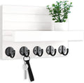 Lwenki Key Holder for Wall, Decorative Key and Mail Holder by Lwenki