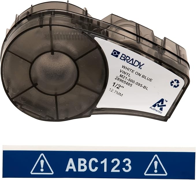 Brady Authentic All-Weather Vinyl Label by BradyCorp