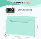 Feifeiya Magnetic Pocket File Holder Large File Folder Organizer Paper Mail - Image 2