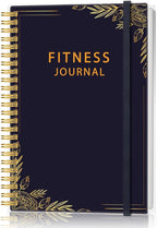 Simplified Fitness Journal for Women & Men, A5 Workout Journal/Planner Daily by Heveboik
