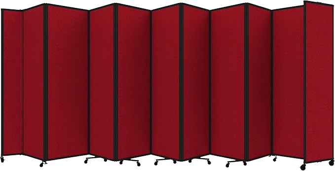 Versare Room Divider 360 Portable Wall Partition | Folding Panels | Large by VERSARE