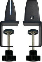 Jhanw Desk Divider Clamp For 1/8" To 0.51" Panel, Adjustable Desk Partition by Jhanw