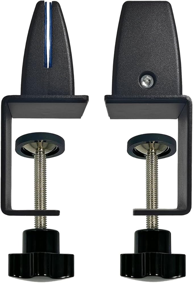 Jhanw Desk Divider Clamp For 1/8" To 0.51" Panel, Adjustable Desk Partition by Jhanw