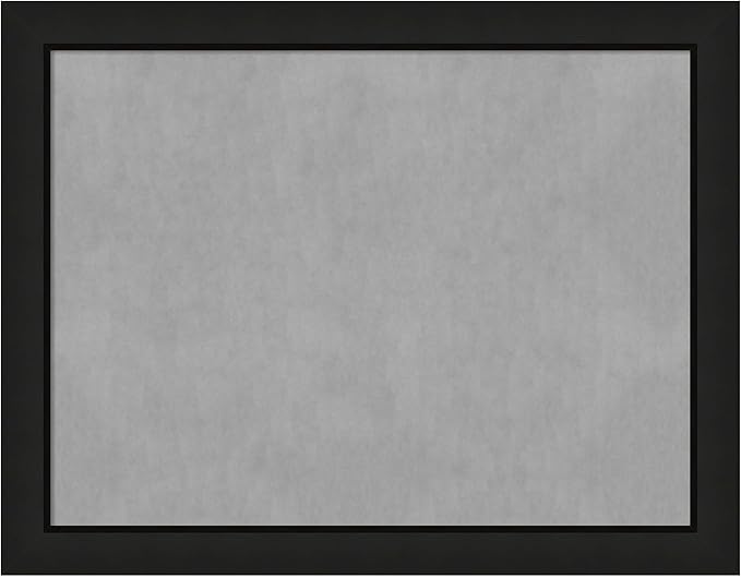 Amanti Art Black Framed Magnetic Board 21x27 Medium Vision Board by AmantiArt