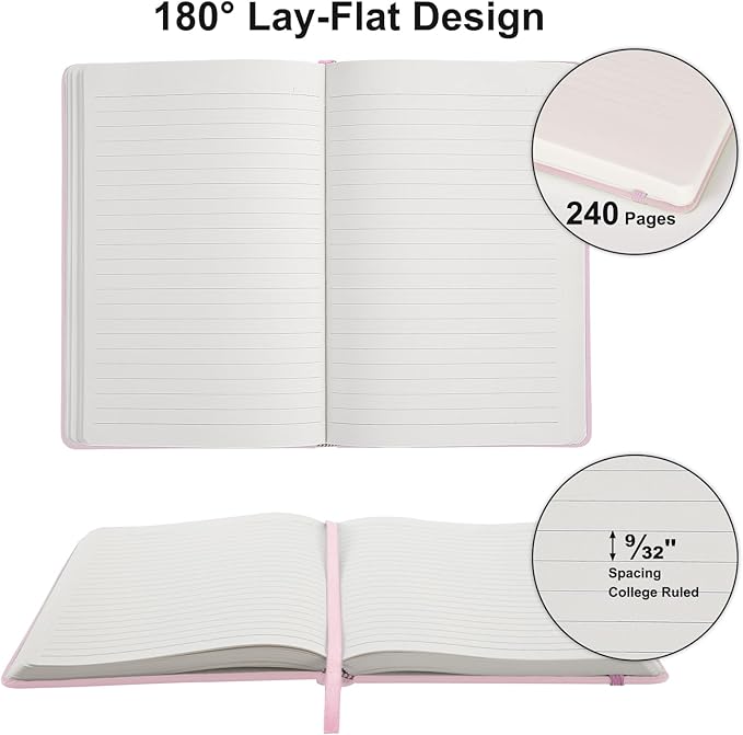 Comix Lined Journal Notebook for Women Men, Journaling Notebooks for Office - Image 4