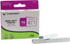 Surebonder 11038 Heavy Duty Duo-Fast Type, 3/8-Inch Leg Length, .485-Inch Crown Staple, 1000 Count