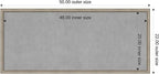Amanti Art Silver Framed Magnetic Board 22x50 Oversize Vision Board - Image 3