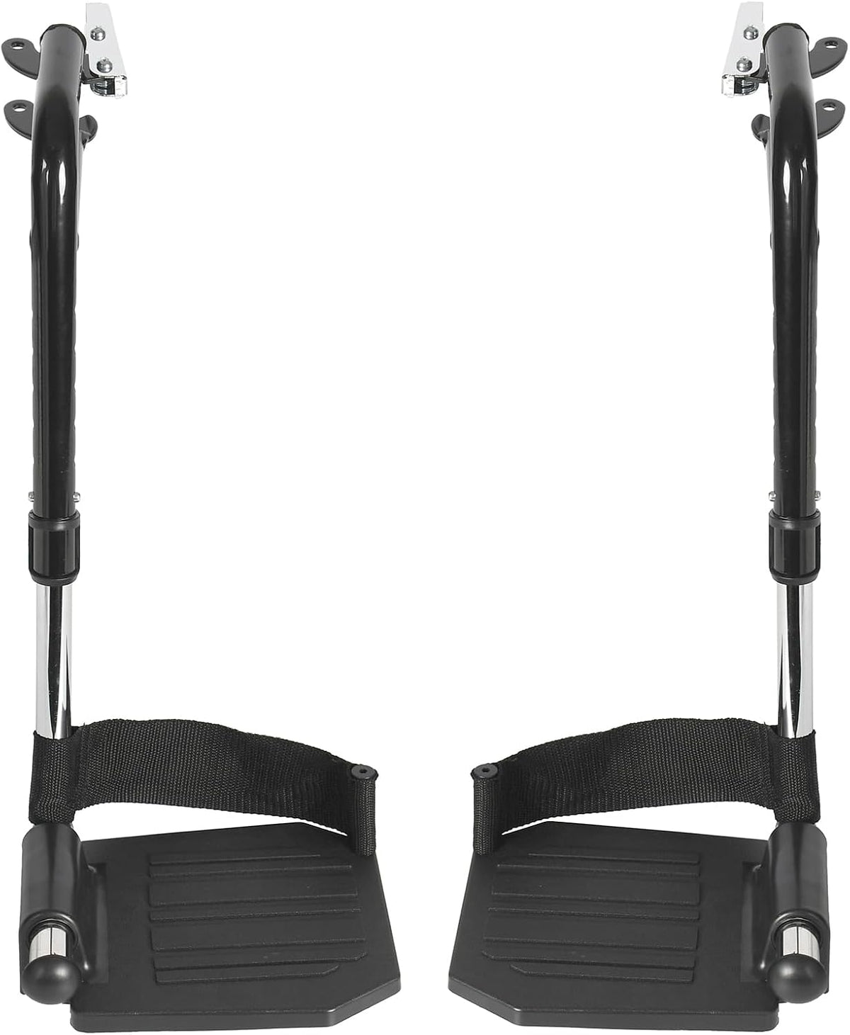 Universal Wheelchair Footrest Replacement - Adjustable Composite Footboard &a...