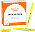 Shuttle Art 70 Pack Highlighters, Highlighter Markers Bulk in Vibrant Color by ShuttleArt