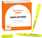 Shuttle Art 70 Pack Highlighters, Highlighter Markers Bulk in Vibrant Color by ShuttleArt