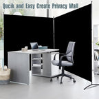 Room Divider 2 Panel Large Privacy Screens, Tall 6FT Partition Room Dividers - Image 5