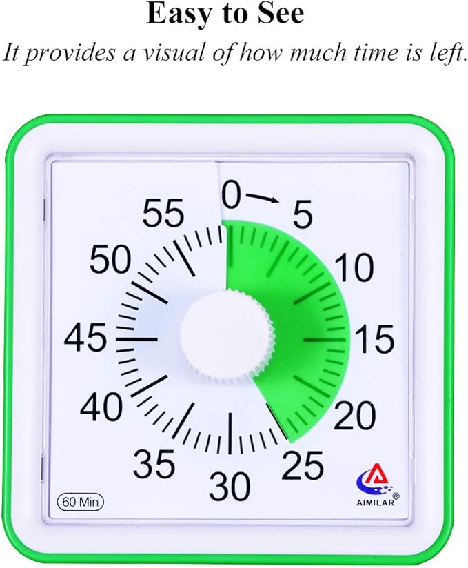 AIMILAR 60 Minute Visual Timer - Image 2