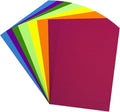 Colored Copy Paper 8.5X11 Inches, 140 Sheets 20 lb/80GSM 7 Colors Rainbow by Magecubiku