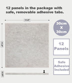 Large Cork Board Alternative | Felt Wall Tiles | Aesthetic Felt Bulletin Board - Image 3