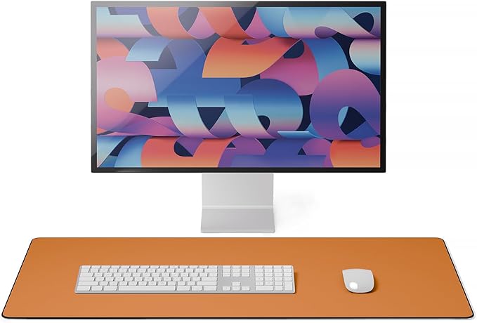 Jotsome Leather Desk Pad Mat, Non-Slip Desk Blotter Pad - Image 3