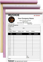 Custom Invoice Book in 3-Part /2-Part Receipt Book - Image 8
