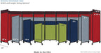 Versare Room Divider 360 Portable Wall Partition | Folding Panels | Large - Image 6
