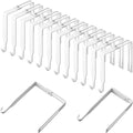Amylove 12 Pcs Adjustable Cubicle Hanger Universal Partition Metal Cubicle by Amylove