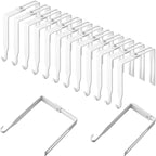 Amylove 12 Pcs Adjustable Cubicle Hanger Universal Partition Metal Cubicle by Amylove