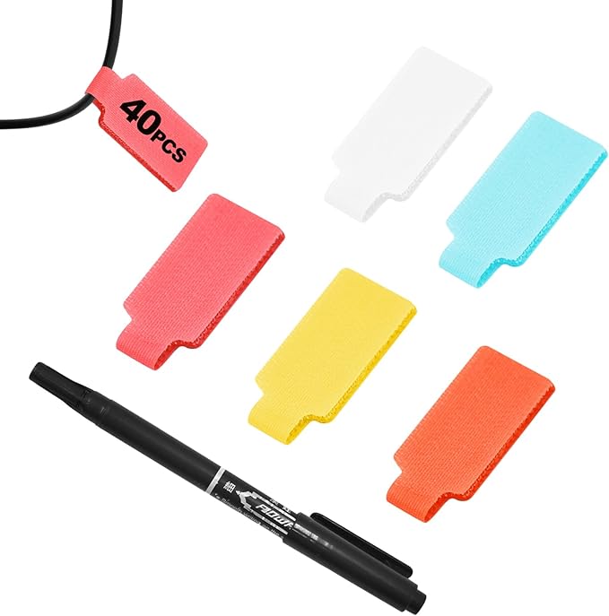 SZ.haitun 40 Pack Cable Labels Tags by SZhaitun