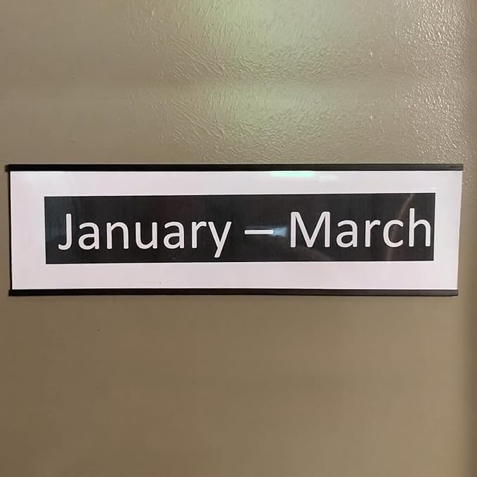 SmartSign Magnetic 'C' Channel Label Holders | 2" x 4" - Image 2