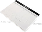 Generic 1 Book Work Goal Planning Notepad Weekly Planner - Image 2