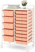 DORTALA 15-Drawer Rolling Storage Cart by DORTALA