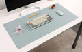 DeskPaw Dual-Sided Leather Desk Pad, Blotter by Nodito