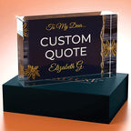 Custom Acrylic Sign Personalized, Custom Desk Name Plate, 18 Styles, - Image 9