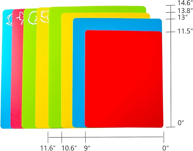 Flexible Cutting Board mats, Plastic Cutting Boards - Image 3