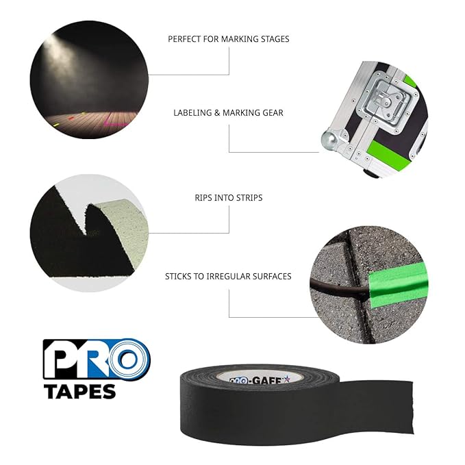ProTapes Pro Gaff Premium Matte Cloth Gaffer's Tape - Image 6