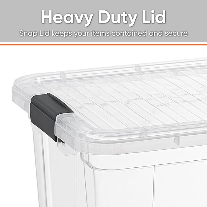Superio Clear Storage Boxes - Image 3