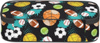 Sport Cool Ball Pattern Pencil Case Big Capacity Storage Pencil Pouch - Image 4