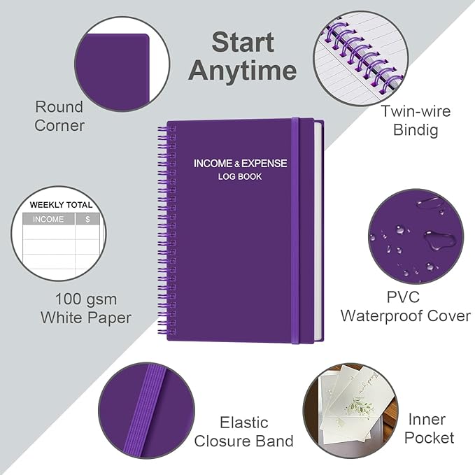 Heveboik Income & Expense Log Book - Image 2