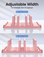 Vaydeer 3-Slot Vertical Laptop Stand Made of Premium ABS Plastics 5 in 1 Design - Image 8
