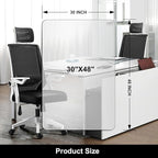 Kuyal Office Chair Mat for Hardwood Floor, Easy Glide, Floor-Protector - Image 6