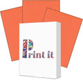 Print It - Vellum Bristol Colored Cardstock Cover Paper, 67 Lb, 8.5" X 11” by Unknown