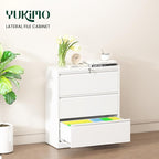 3 Drawer Lateral File Cabinet - Image 3
