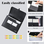2 Pack 25 Pockets Letter Size/A4 Accordion File Organizer - Image 3