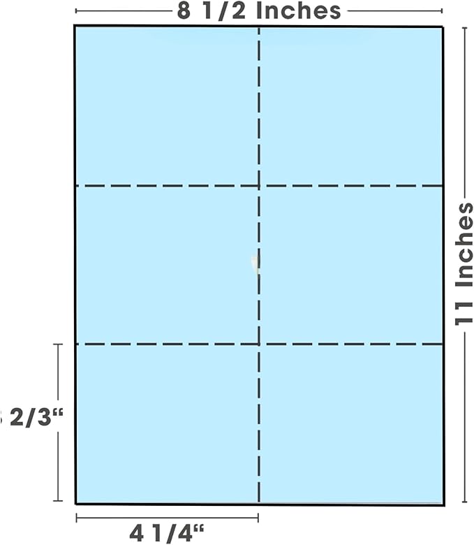 Limited Papers 8.5x11 Perforated Paper, 20/50 Pound, 75 GSM, Variety of - Image 2