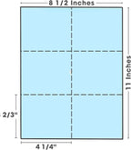 Limited Papers 8.5x11 Perforated Paper, 20/50 Pound, 75 GSM, Variety of - Image 2