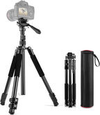 PULUZ 64"/164cm Video Tripod, Metal Camera Tripod by PULUZ