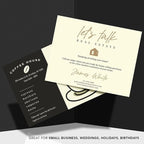 Blank Cream Natural Flat Note Cards and Envelopes – Heavyweight Off-White Cards - Image 4