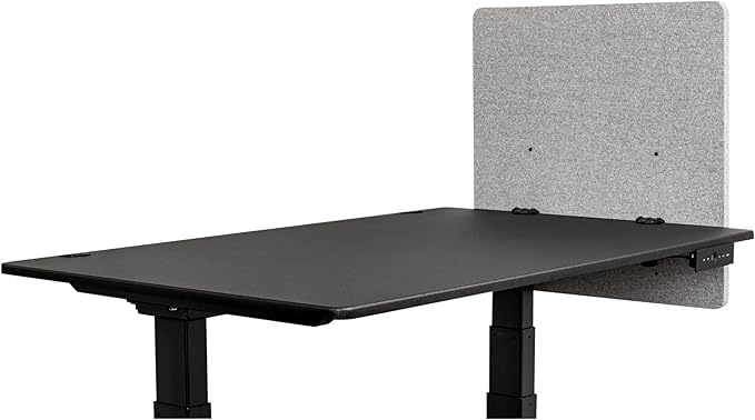 Stand Up Desk Store ReFocus Clamp-on Acoustic Desk Divider Privacy Panel That by SStandUpDeskStore