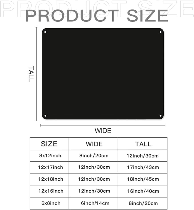Custom Sign Bulk Personalized Metal Signs - Image 2